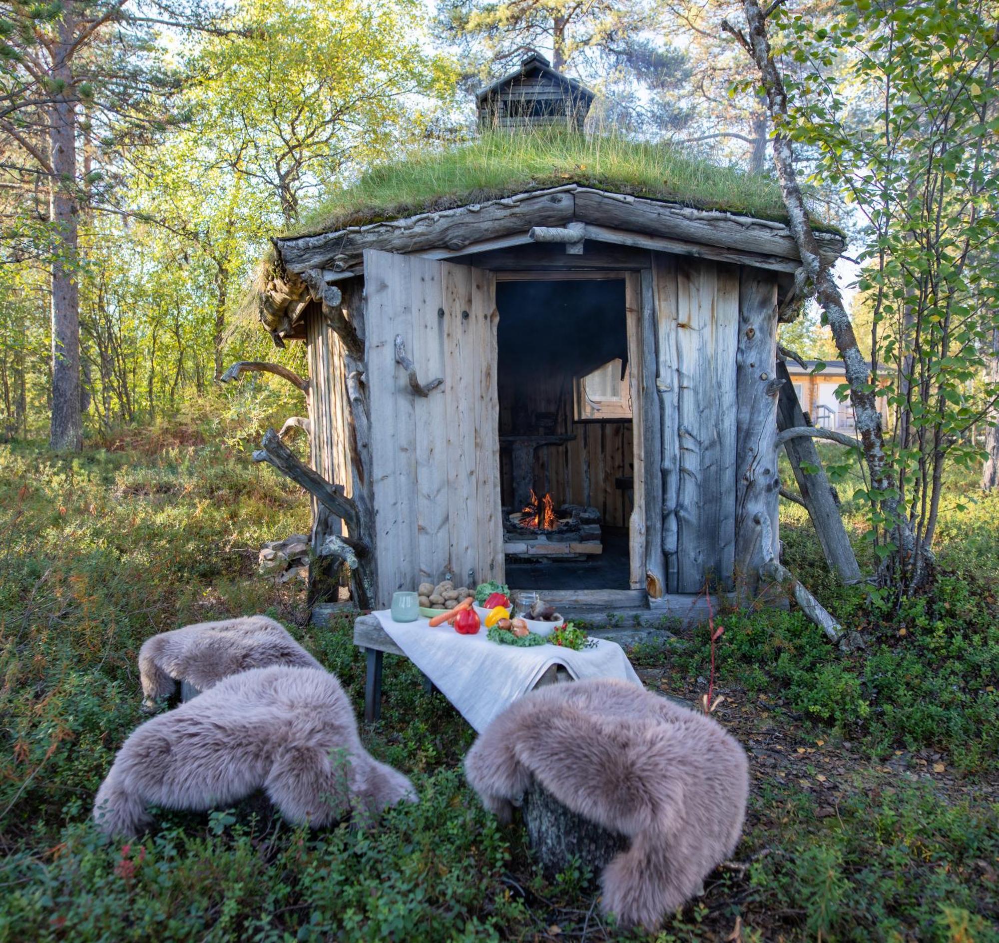 Moekki - The White Blue Wilderness Lodge Inari Eksteriør billede